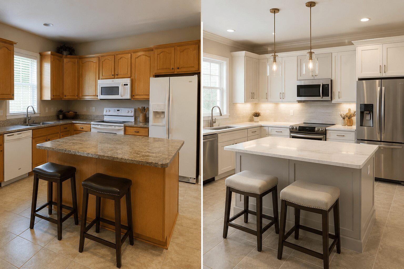 Kitchen cabinet service transformation