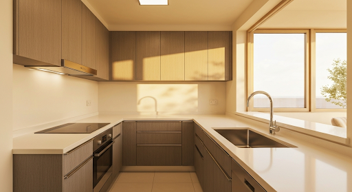 how to clean laminate cabinets